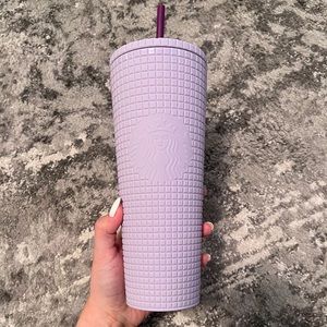 NWT Starbucks Matte Lilac Tumbler 24 oz
